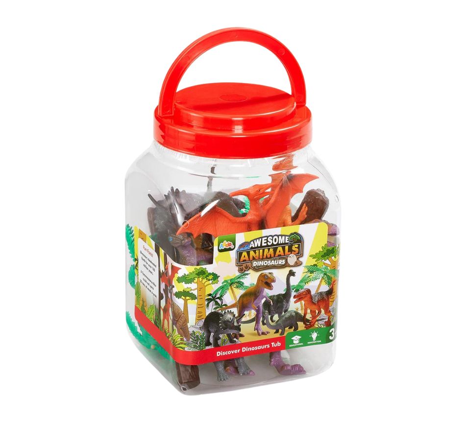 310-11107-1 Awesome Animals Discover Dinosaurs Tub