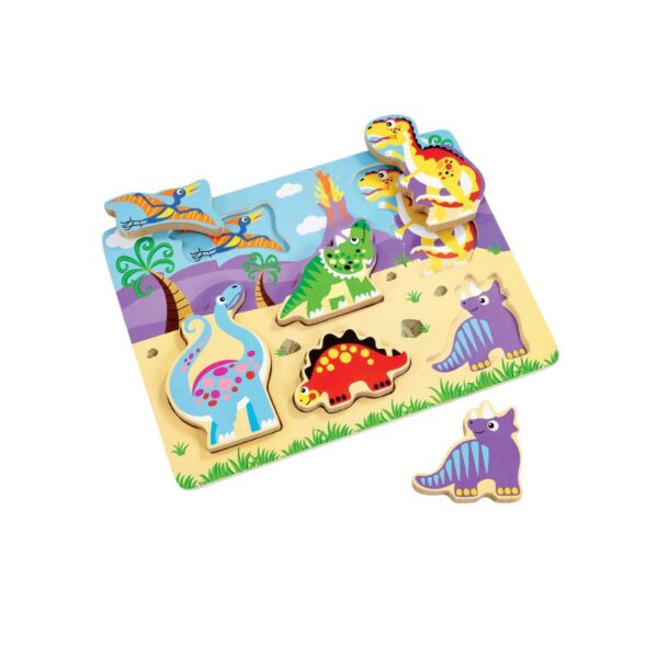 Woodlets Chunky Dinosaur Puzzle