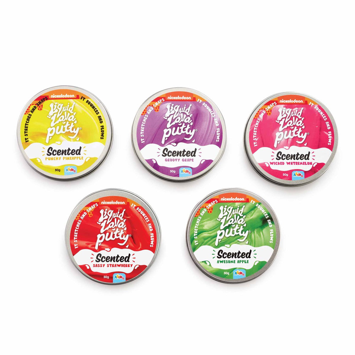 318-20168-N-1 Nickelodeon Liquid Lava Putty Scented (Assorted)