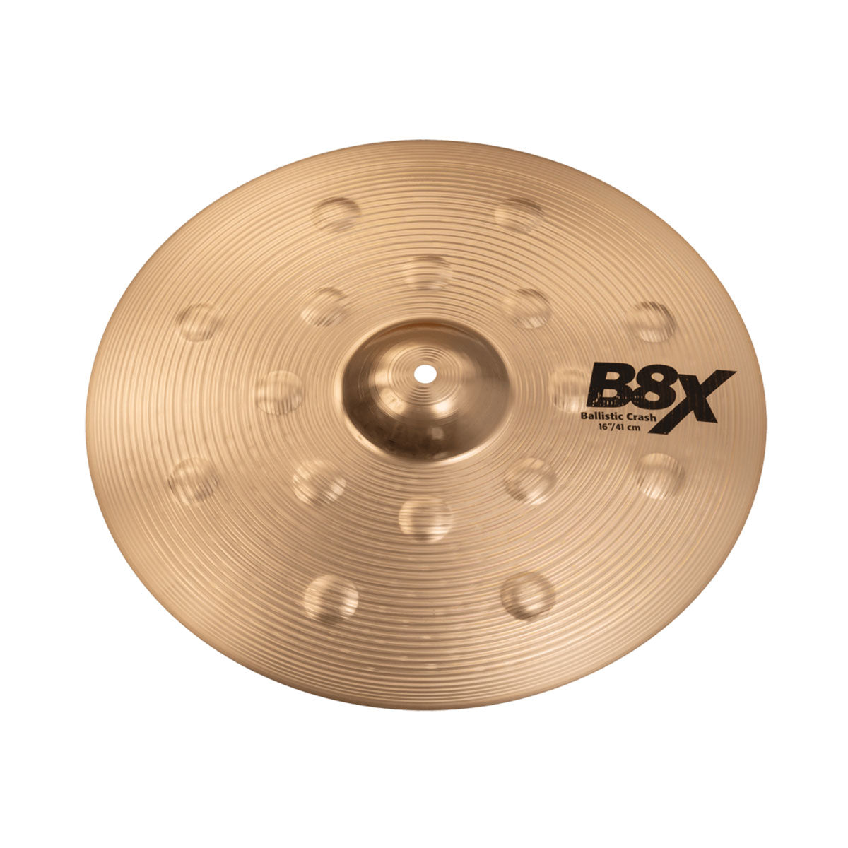 319-1 Sabian 416BCX 16″ B8X Ballistic Crash Cymbal