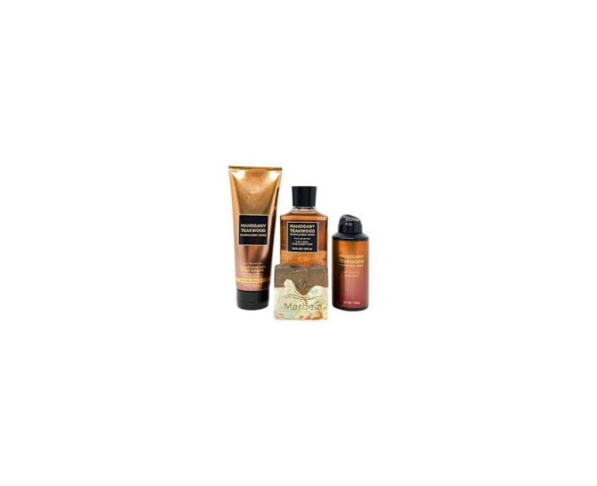 334 Mahogany Teakwood Men's Body Care Set Bath & Body Works - Image 1