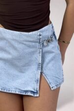 Denim Skort - Image 