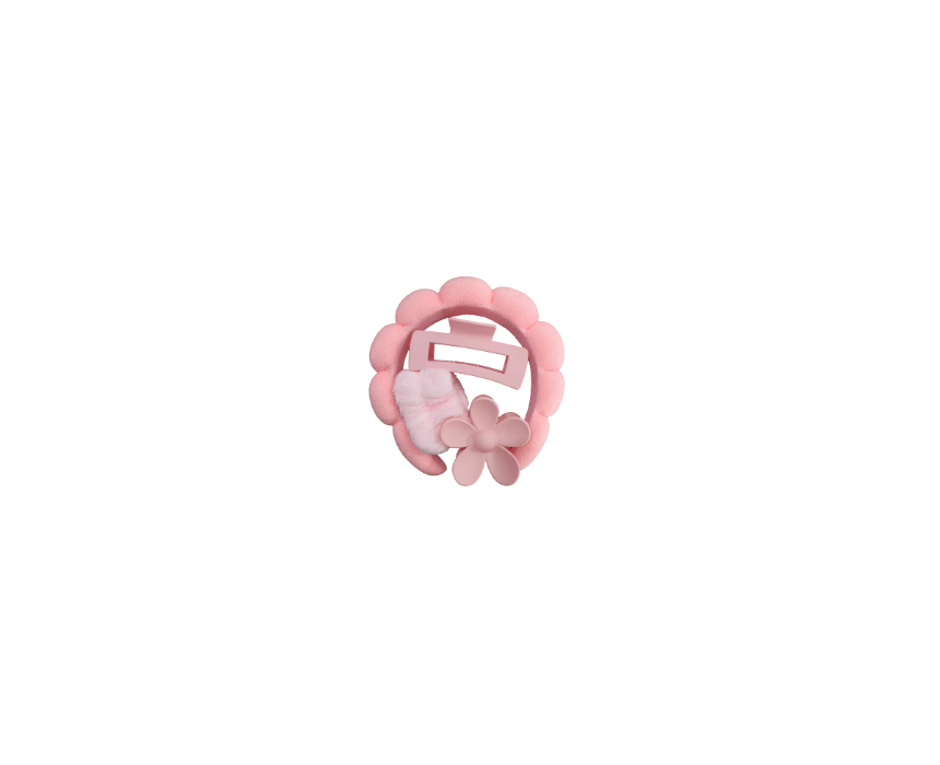 364 Free Hair Accessories Set 4pcs Random Color - Image 1