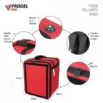 PRODEL Delivery Bag DIBAG 33 Aluminum Hard Frame backpack - Yellow - Image 