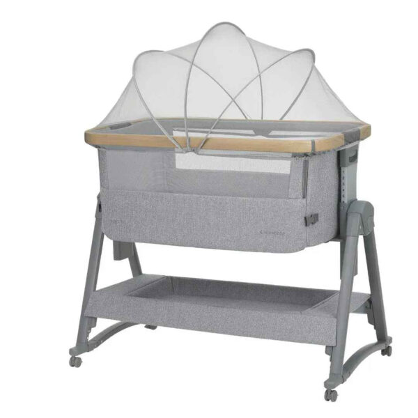 Nanna 2 Bedside Crib – Grey