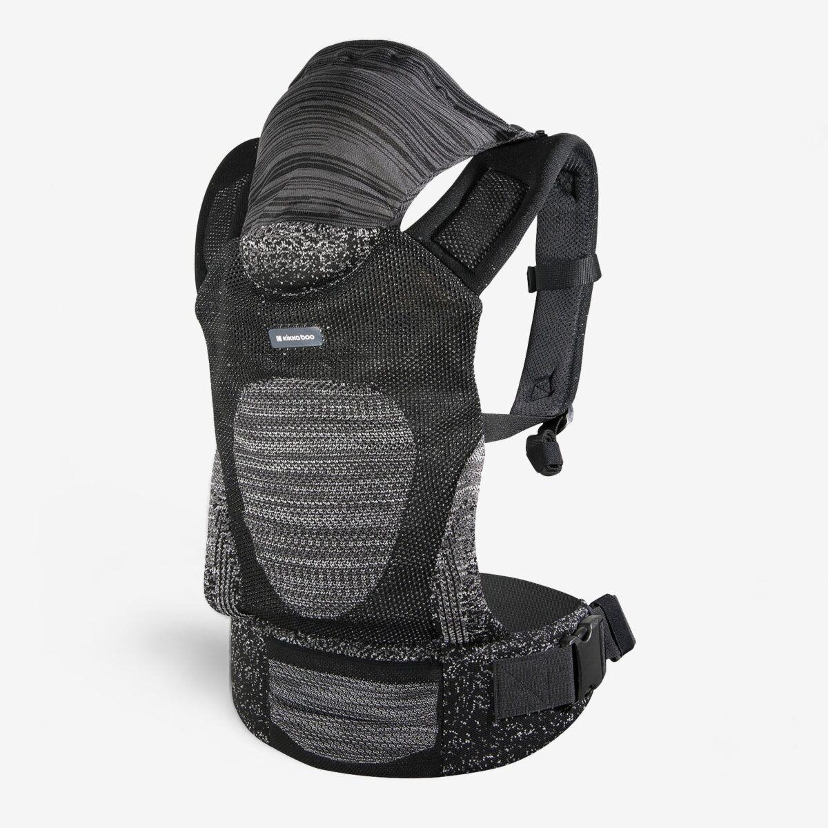 Hoody Fly Knit Baby Carrier – Black
