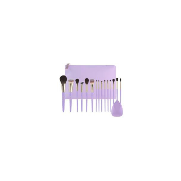 15-Piece Makeup Brush Set Royal Cosmetics