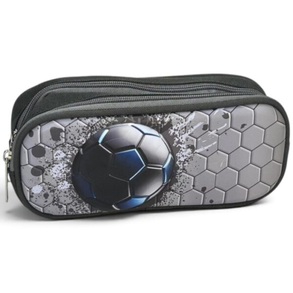 3D Easy-Open Pencil case Football