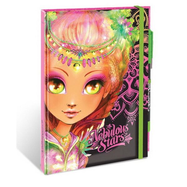 Nebulous Stars Black Deluxe Notepad Assorted