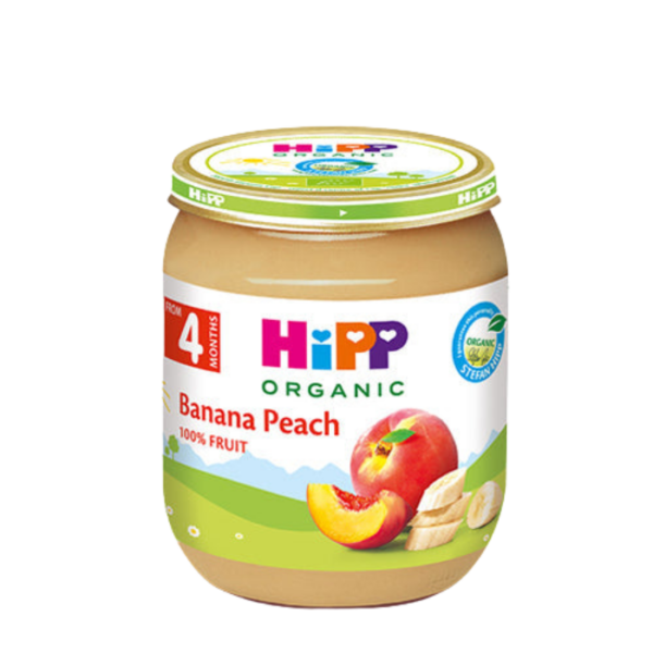 Baby Banana Peach Puree HiPP