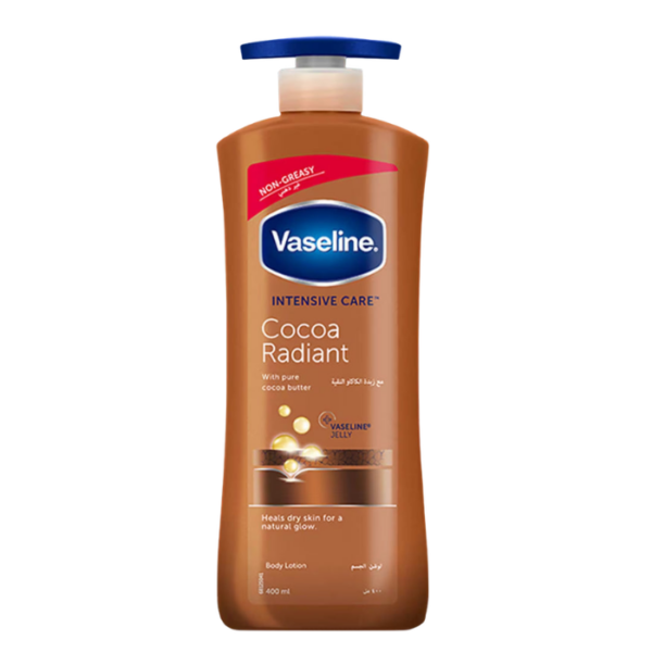 Vaseline Intensive Care Cocoa Radiant Body Lotion For Dry Skin