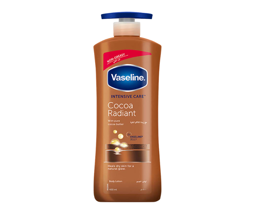 4 Vaseline Intensive Care Cocoa Radiant Body Lotion For Dry Skin - Image 1