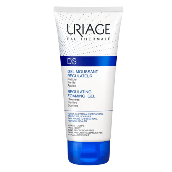 Uriage DS Cleansing Gel Regulating Foaming Gel For Sensitive Skin