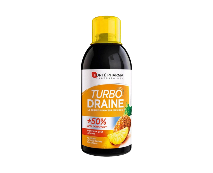 4 Forte Pharma Turbo Draine Pineapple Flavor Liquid Concentrate - Image 1