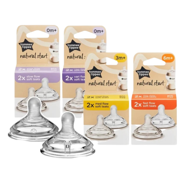 Newborn Vari Flow Teats Tommee Tippee