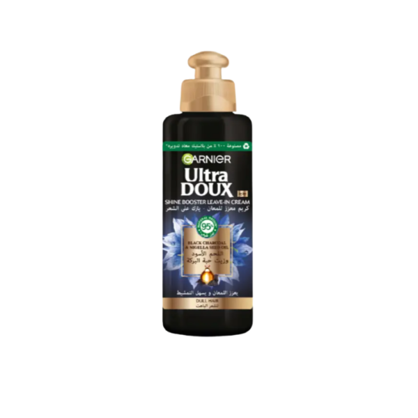 Garnier Ultra Doux Black Charcoal And Nigella Seed Oil Leave In Cream
