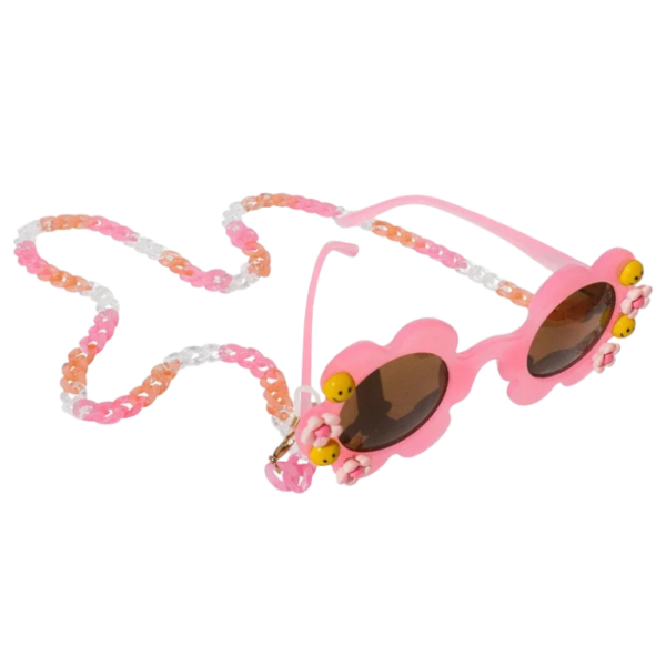 Smiles Sunglasses And Chain