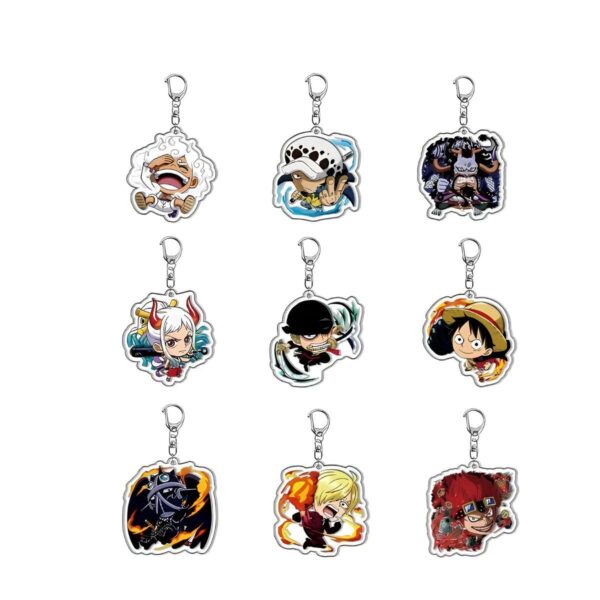 One Piece Acrylic Keychain