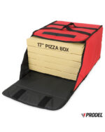 Pizza Delivery Bag Insulated Waterproof – DURA LIGHT 43-5 - Black - Image 