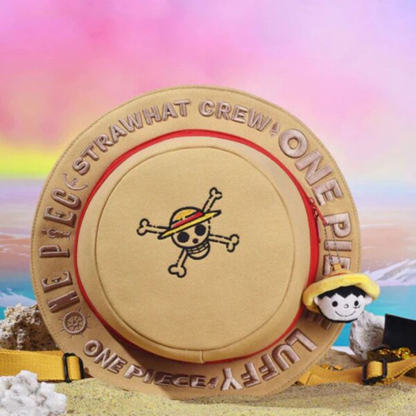 One Piece Straw hat Backpack