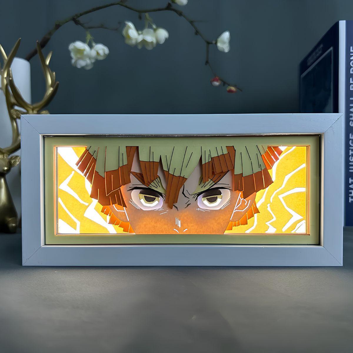 461 Demon Slayer Zenitsu Light Box