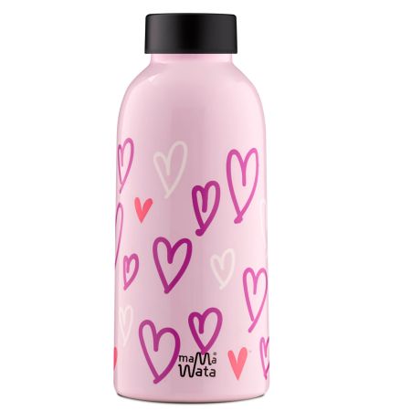 Insulated Bottle 470ml - Hearts