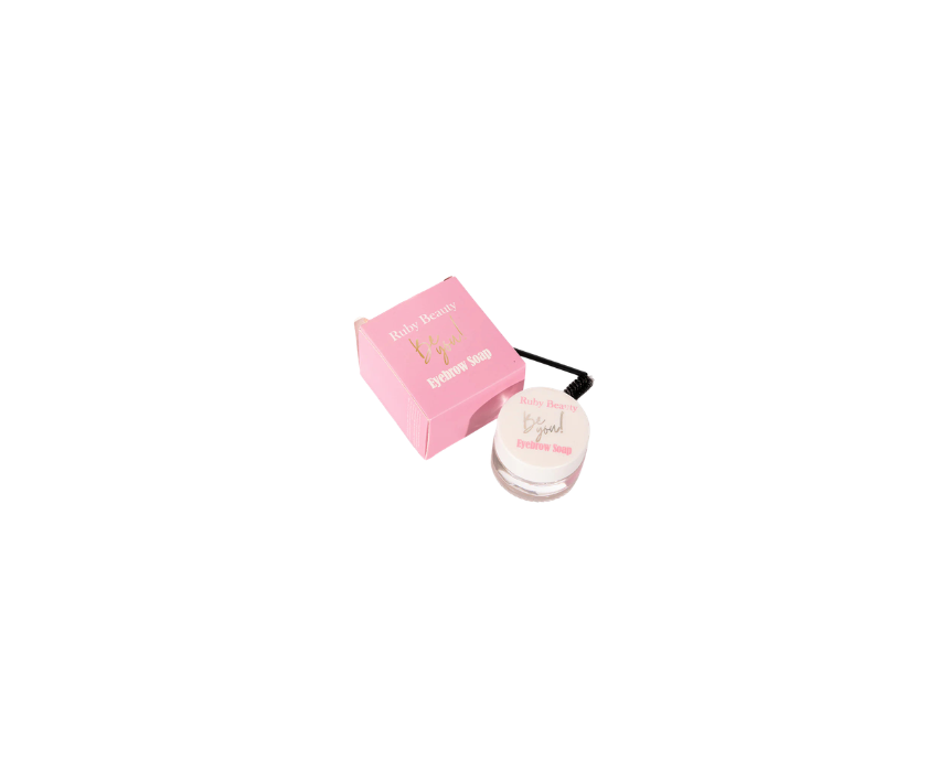 499 Eyebrow Soap with Brush Ruby Beauty - Image 1