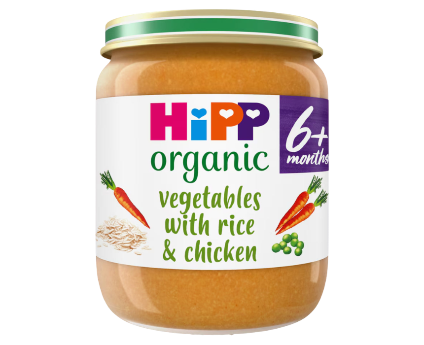 5 Organic Baby Food Jar HiPP - Image 1