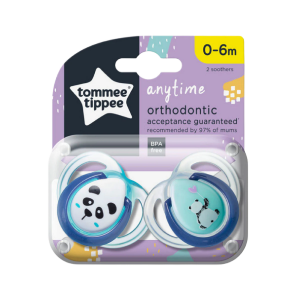 Baby Orthodontic Soother Tommee Tippee Silicone Pacifier