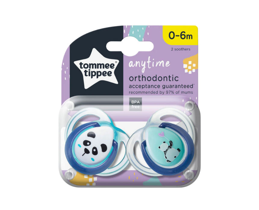 5 Baby Orthodontic Soother Tommee Tippee Silicone Pacifier - Image 1