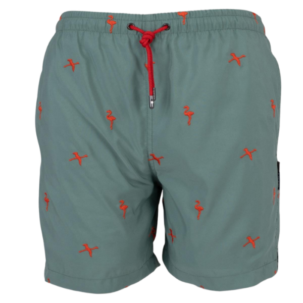 Flamingo kaki Swim Short