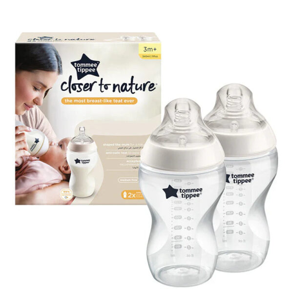 Closer To Nature Bottle – 340ml – 2pcs