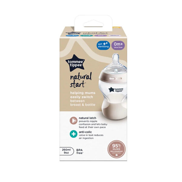 Natural Start Baby Bottle – 260ml