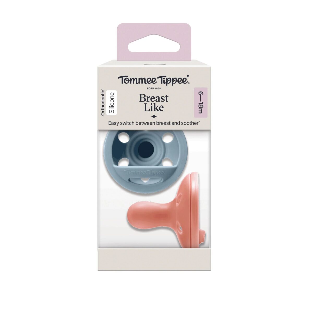 5010415336286_8daa944e-f611-451b-8111-c7b6885d66a5 Pack of 2 Pacifiers 6-18 months