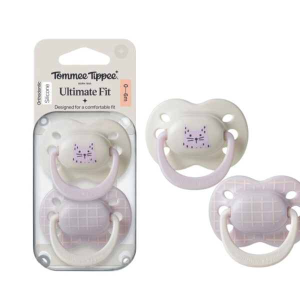 Ultimate Fit Soother 0-6M Pack of 2 Assorted