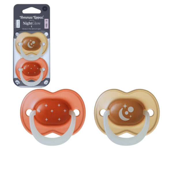 Night Glow Soother 6-18m Soother Pack of 2