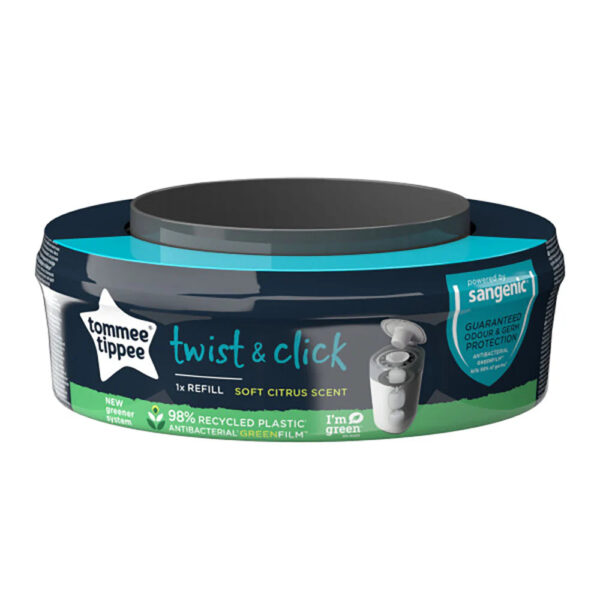Twist & Click Advanced Nappy Bin Refill Cassettes – 4pcs