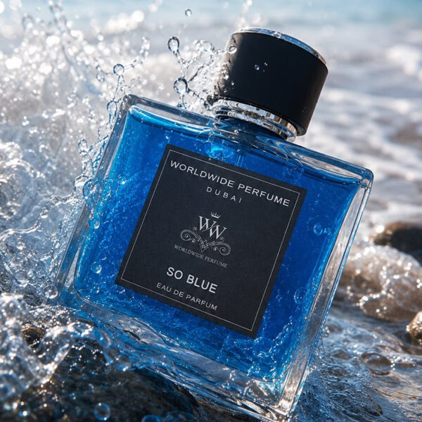 So blue