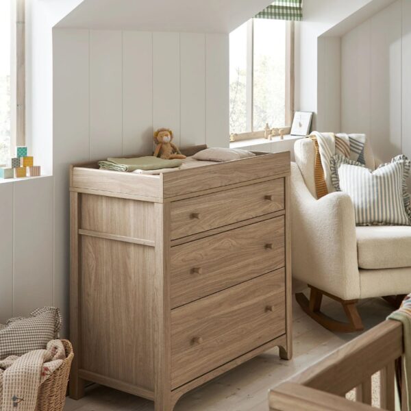 Barton Dresser Changer - Oak
