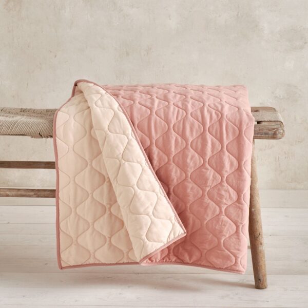 Baby Quilt (3.0 Tog)  – Pink Wave