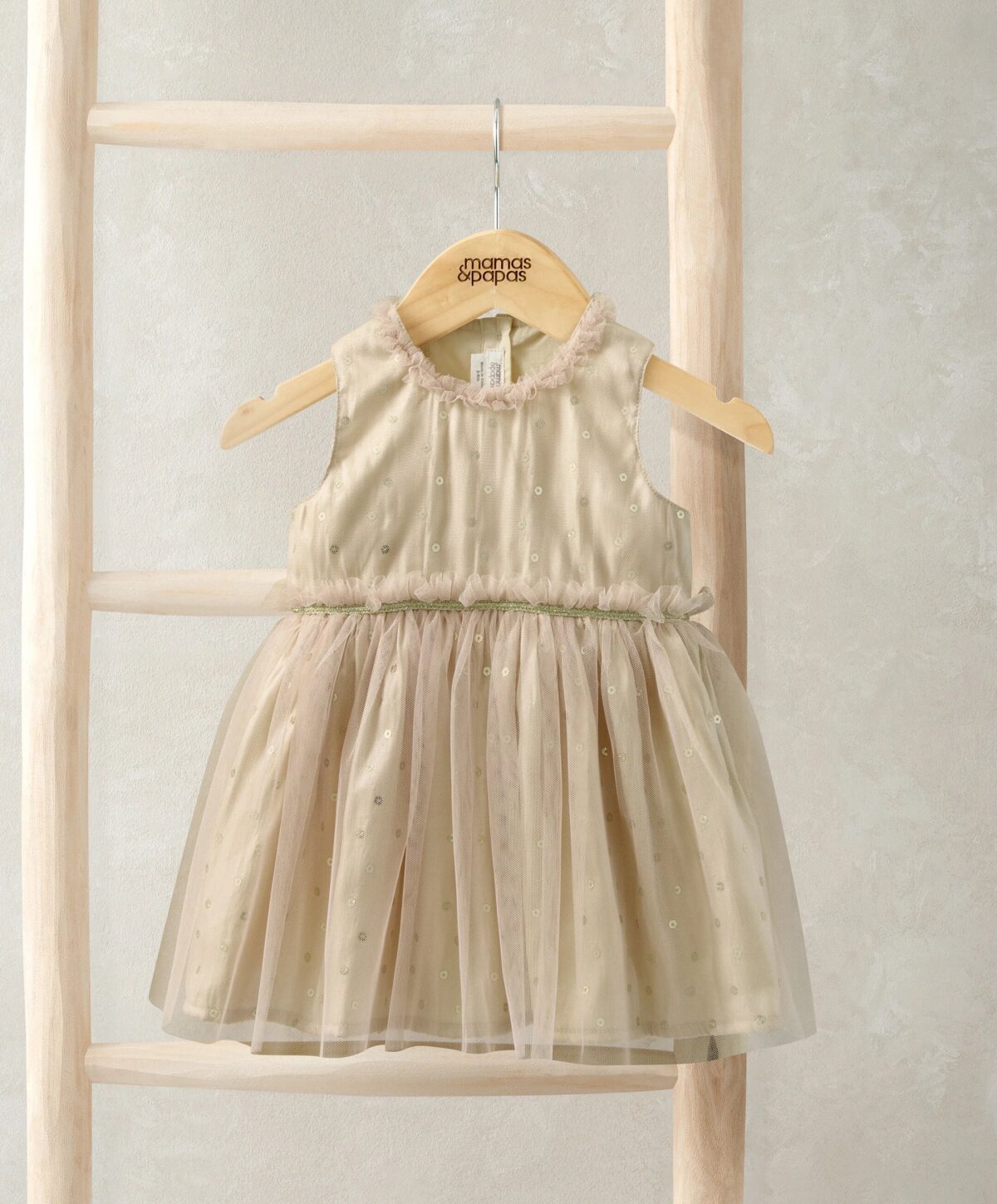 5063229232107_4820fdde-77e9-4cfd-9030-4cc38c372396 Gold Mesh Dress