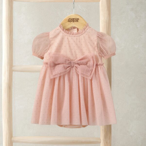 Bow Mock Dress Romper