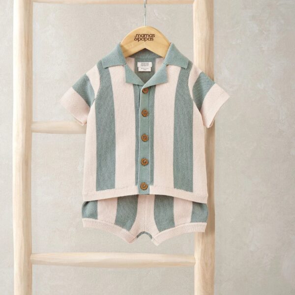 Stripe Knit Resort Set