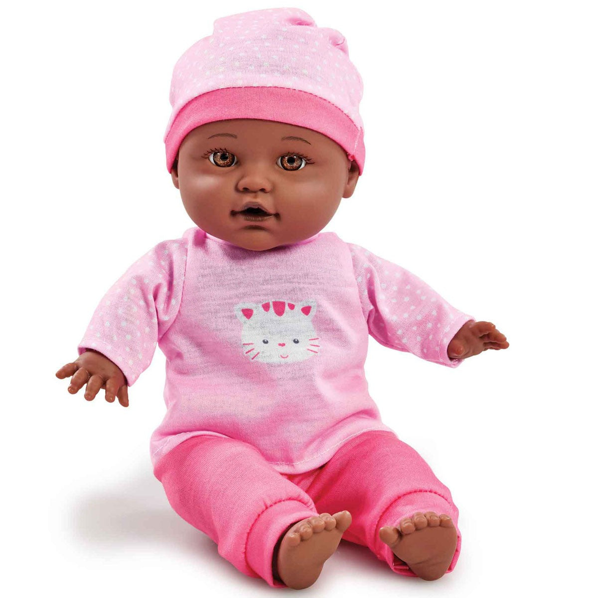508.80_f37978c6-a151-43b7-89b9-c76f8ca6207e Be My Baby Cuddly Baby Doll in Cat Outfit