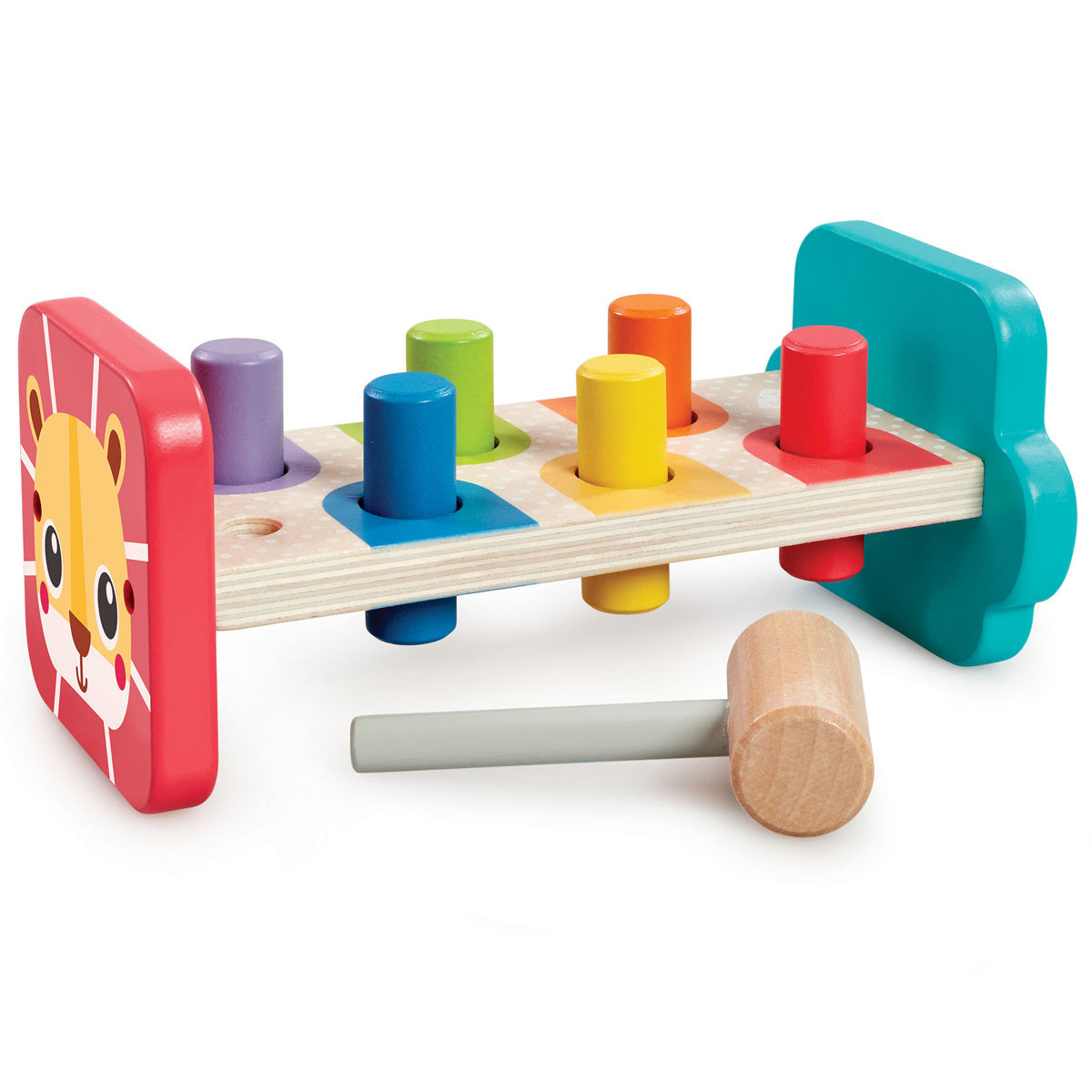 515Wx515H-569127-569127-2_1247c8ce-2eae-41b5-8b20-0327ad1915b7 Early Learning Centre Wooden Hammer Bench Activity Toy