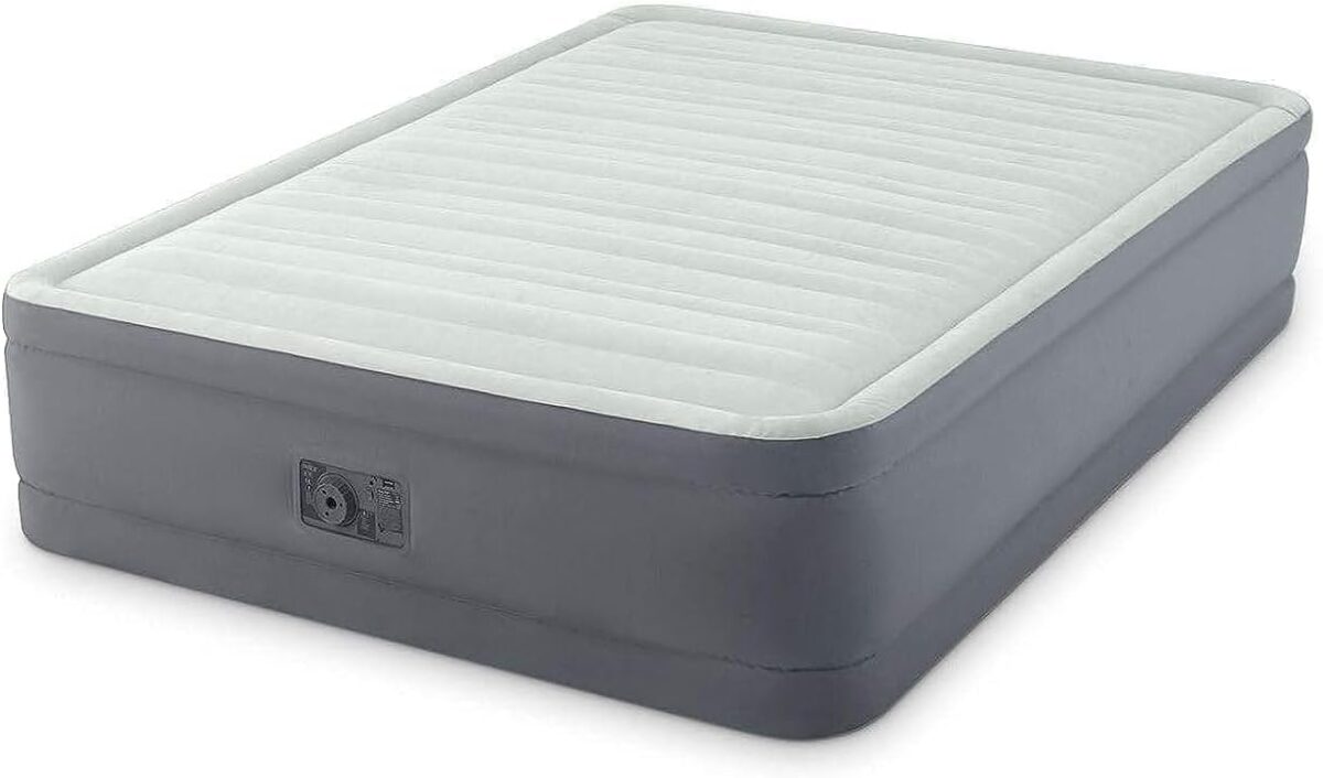 51AVCNmvN4L._AC_SL1500 Full Premaire I Elevated AirBed W/ Fiber-Tech 1.37x1.91x46cm