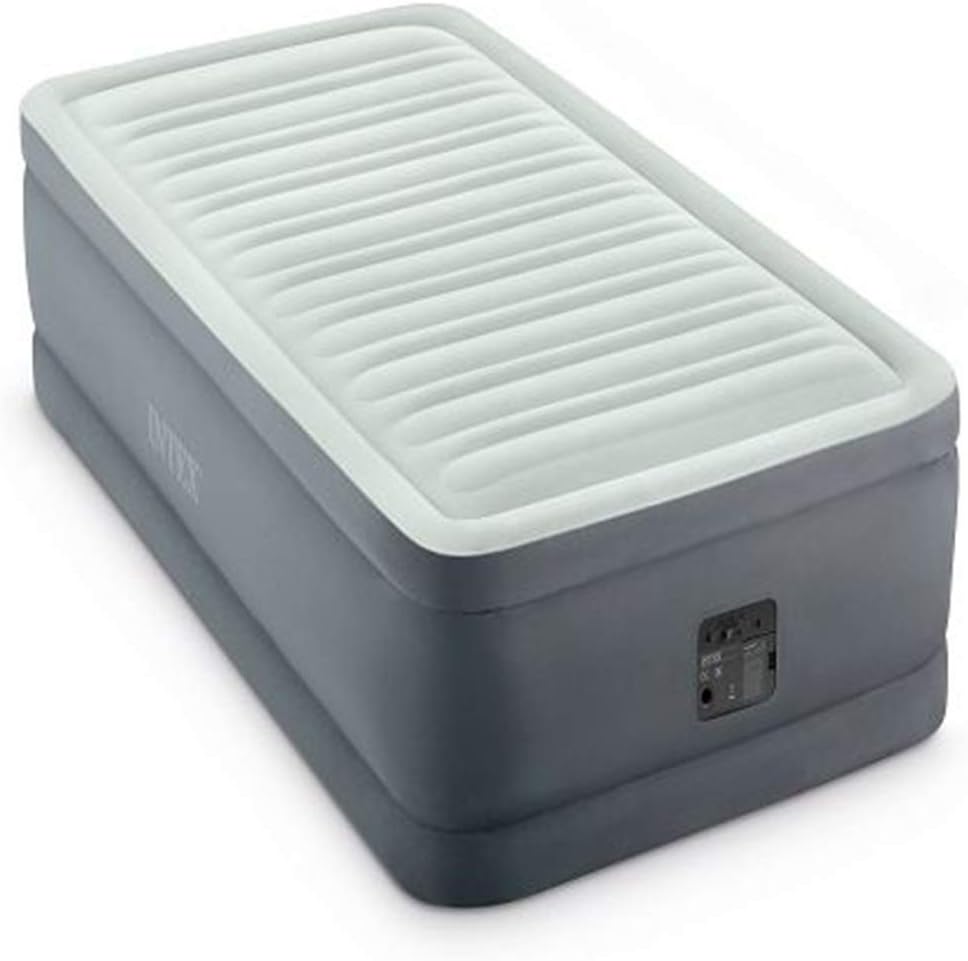 51GFuhPQG8L._AC_SL1250 Twin Premaire I Elevated AirBed W/ Fiber-Tech BIP 99x1.91x46cm