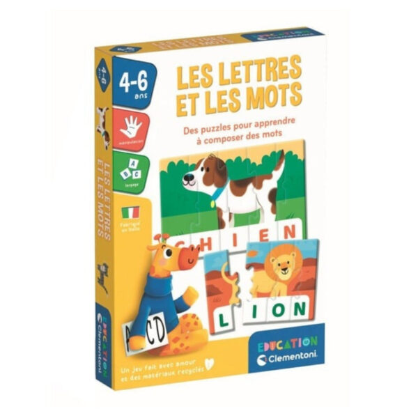 Clementoni Jeu Educatif - Les Lettres Et Les Mots