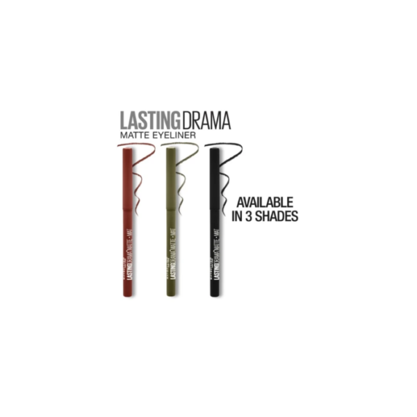 Lasting Drama Carbon Matte Eyeliner Maybelline