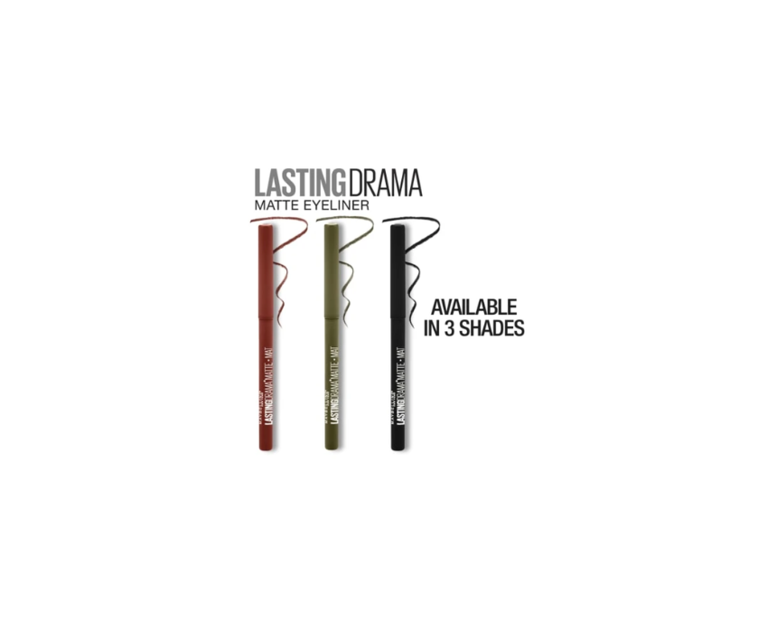532 Lasting Drama Carbon Matte Eyeliner Maybelline - Image 1